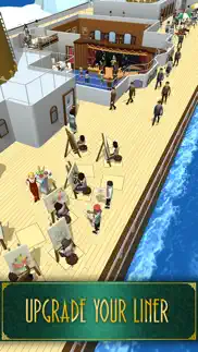 idle titanic tycoon: ship game iphone screenshot 2