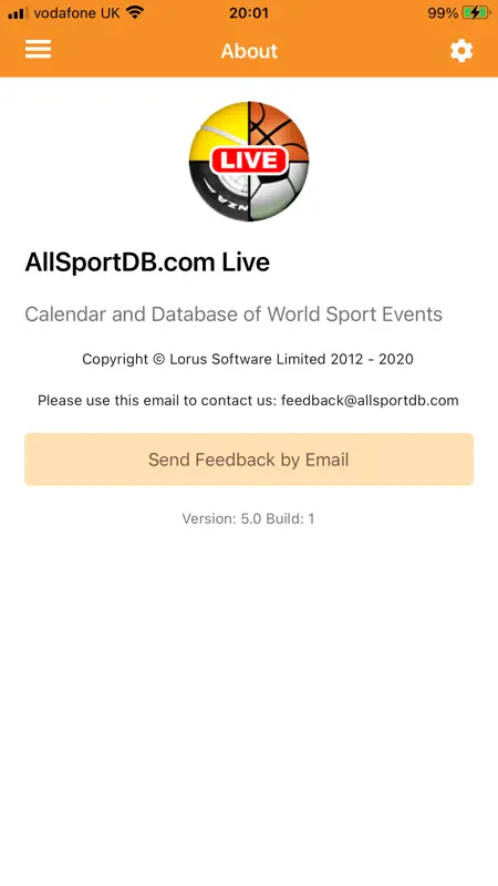 All Sport DB Live screenshot 10 of 10