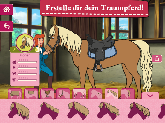 Bibi & Tina: Pferde-Abenteuer iPad app afbeelding 1