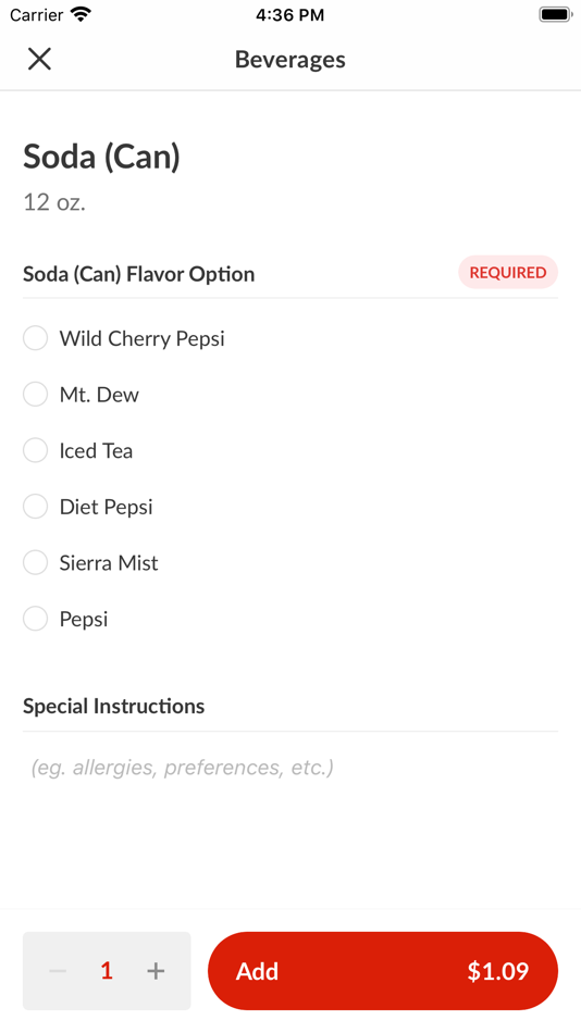 #4. King's Pizza and Subs (iOS) 由: ChowNow