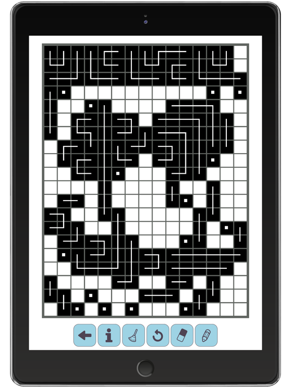 FCross Link-a-Pix Puzzles iPad screenshot