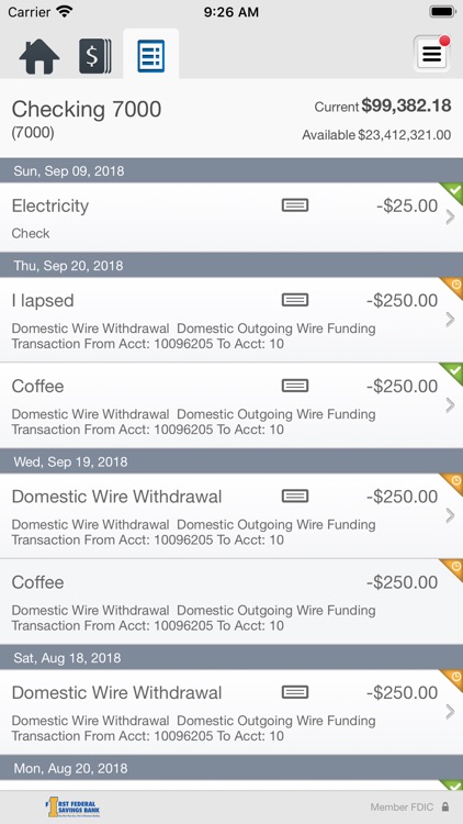 First Fed Huntington Business screenshot-4