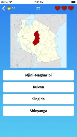 Game screenshot Tanzania: Provinces Quiz Game apk