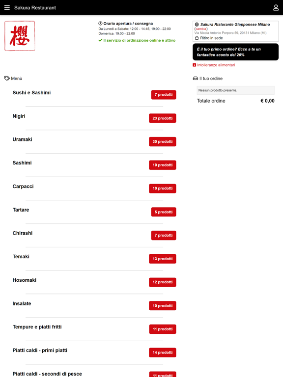 Screenshot #5 pour Sakura Restaurant