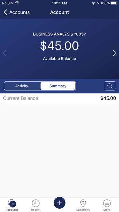 AmeriServ Banking Screenshot