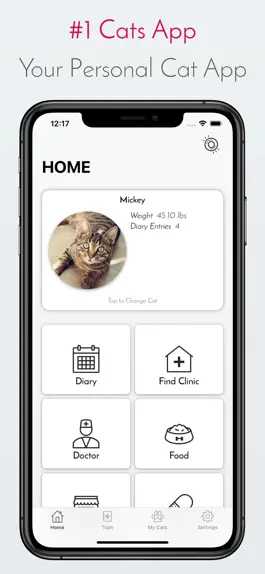 Game screenshot Kitty App - Care my Cat mod apk