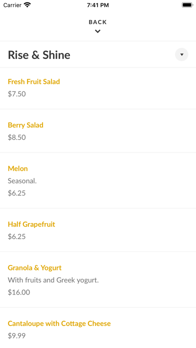 Viand Cafe Screenshot