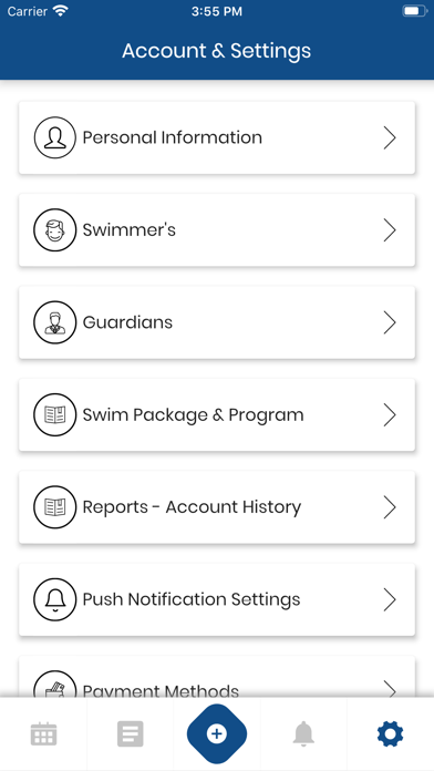 My Swim Buddy - Clients Screenshot