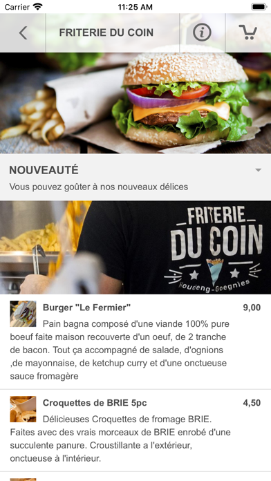 Friterie du Coin Houdeng Screenshot 3 - AppWisp.com Friterie du Coin Houdeng Screenshot 3 - AppWisp.com
