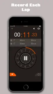 stopwatch ٞ iphone screenshot 3