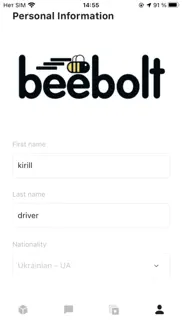 beebolt iphone screenshot 1