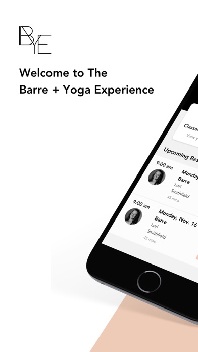 The Barre and Yoga Experience Screenshot