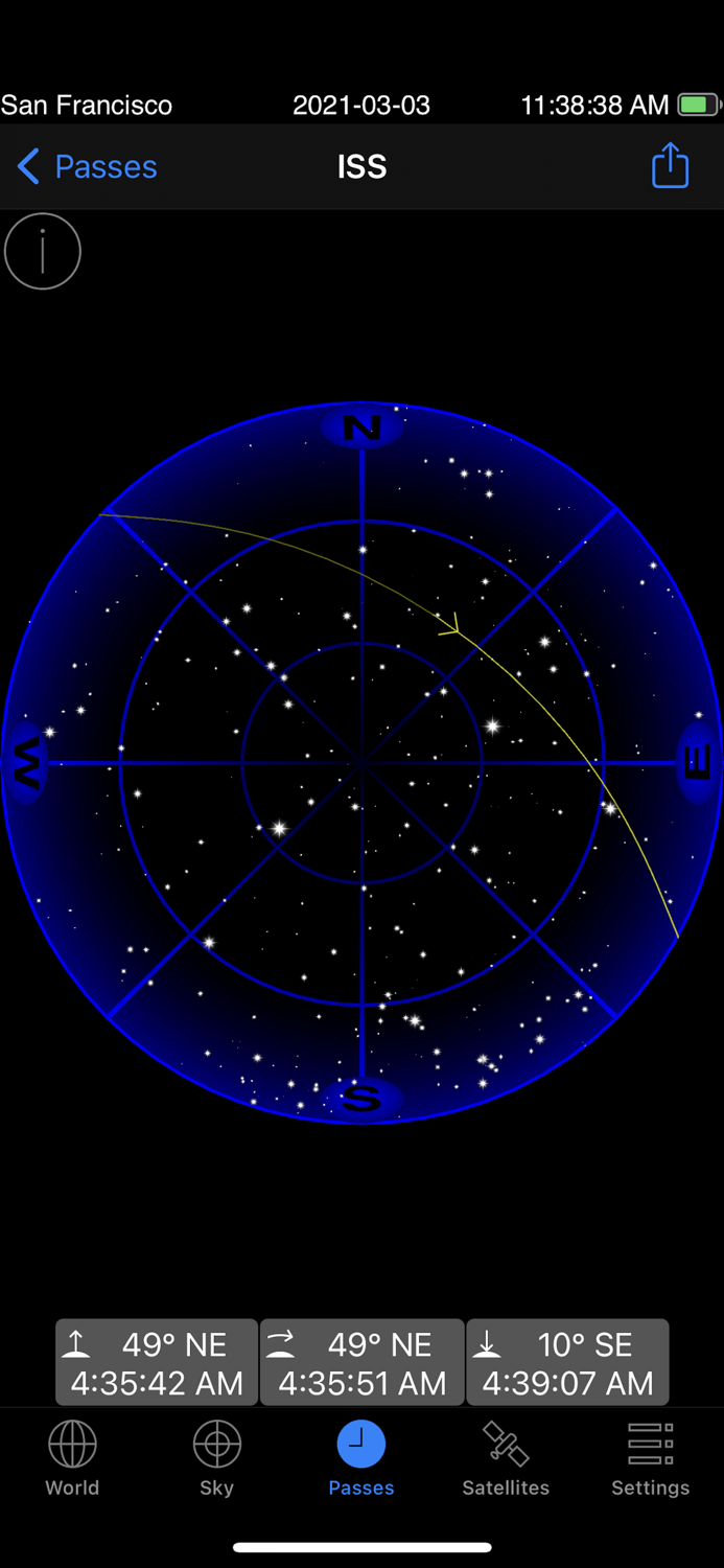 GoISSWatch ISS Tracking