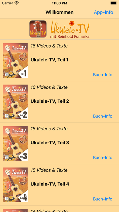 How to cancel & delete Ukulele-TV - Ukulele lernen from iphone & ipad 1
