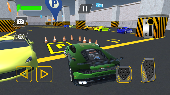 ランボルギーニ駐車場