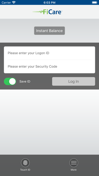 FiCare FCU Screenshot