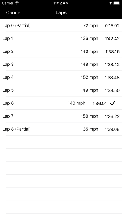 Screenshot #3 pour TrackDay for iPhone