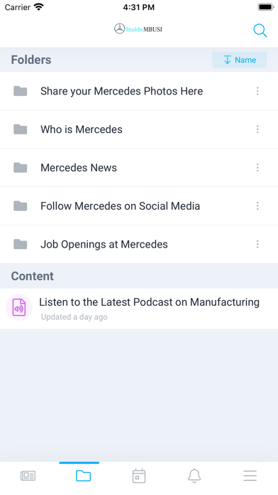 MercedesTeam Screenshot