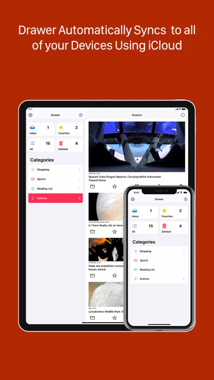 Drawer - Link Saver/Organizer screenshot-3