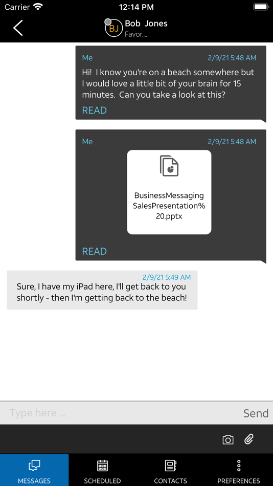 FirstNet Messaging - 1.29 - (iOS)