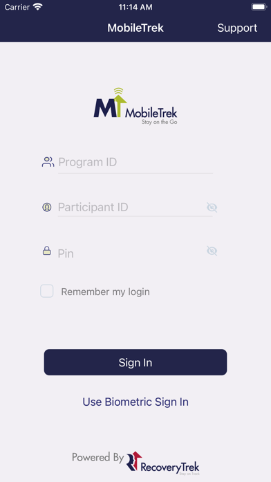 MobileTrek Screenshot