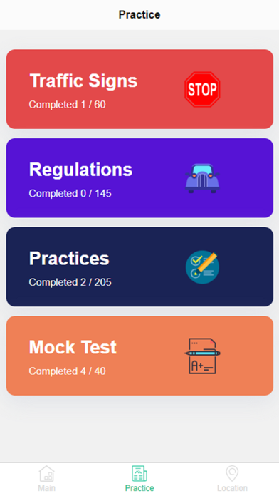 Screenshot #2 pour G1 Driving Test -Mock Test