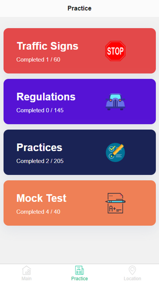 #2. G1 Driving Test -Mock Test (iOS) 由: Shanglong He