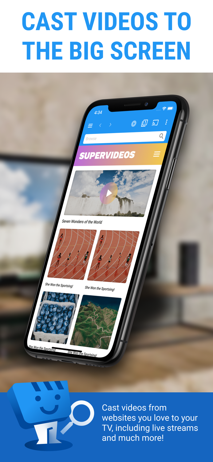 Web Video Cast  Browser to TV