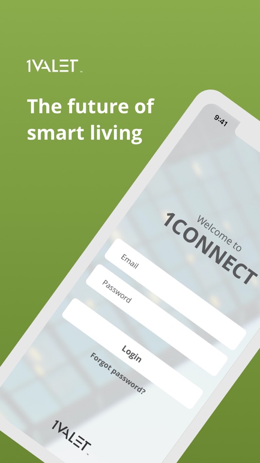 #1. 1CONNECT (iOS) By: 1VALET Corp.