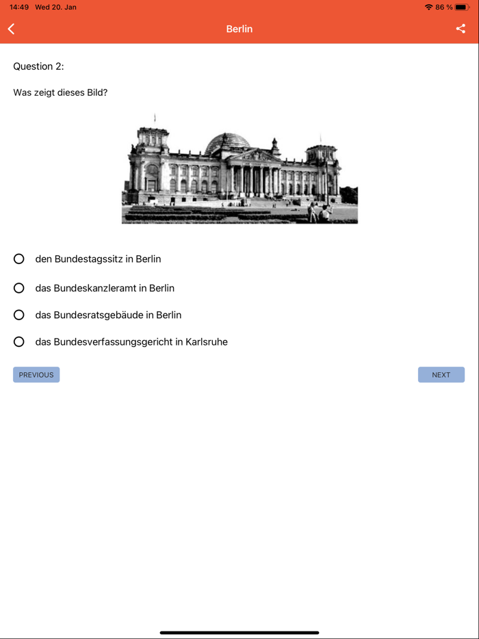 Einbuergerungstest Deutschland