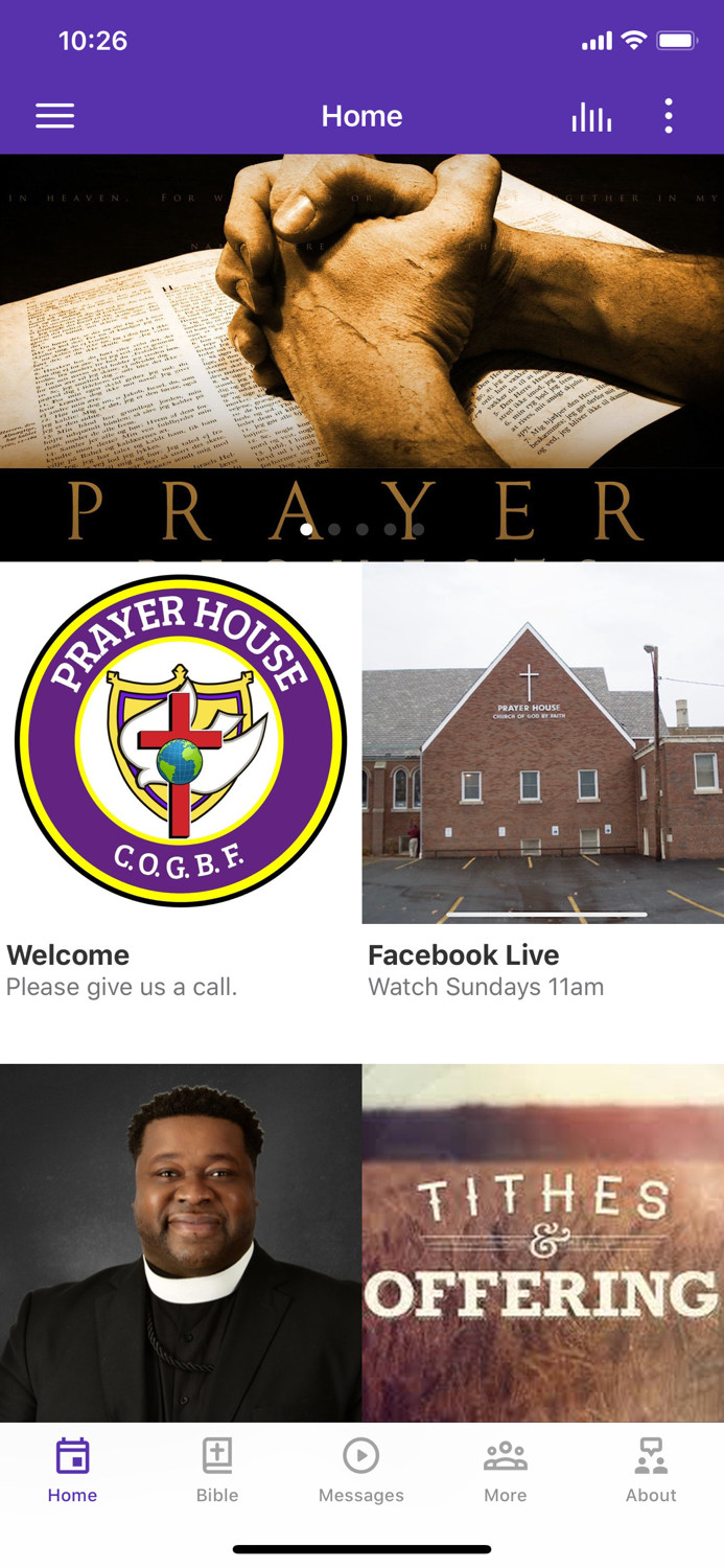 Prayer House COGBF