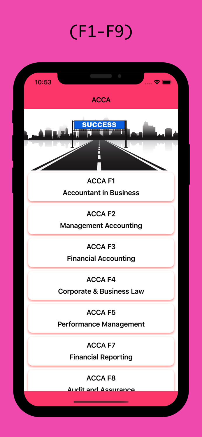 ACCA F1-F9 EXAM PREP