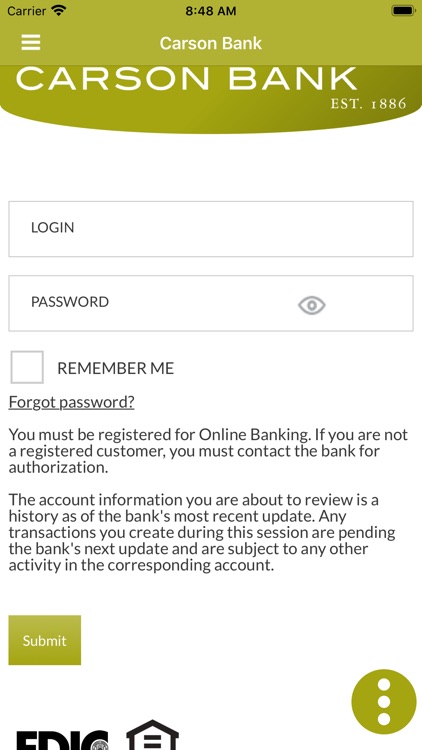 Carson Bank Mobile App