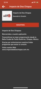 Impacto de Dios Chiapas screenshot #2 for iPhone