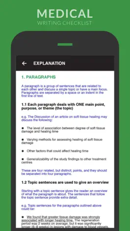 Game screenshot Medical Writing Checklist hack