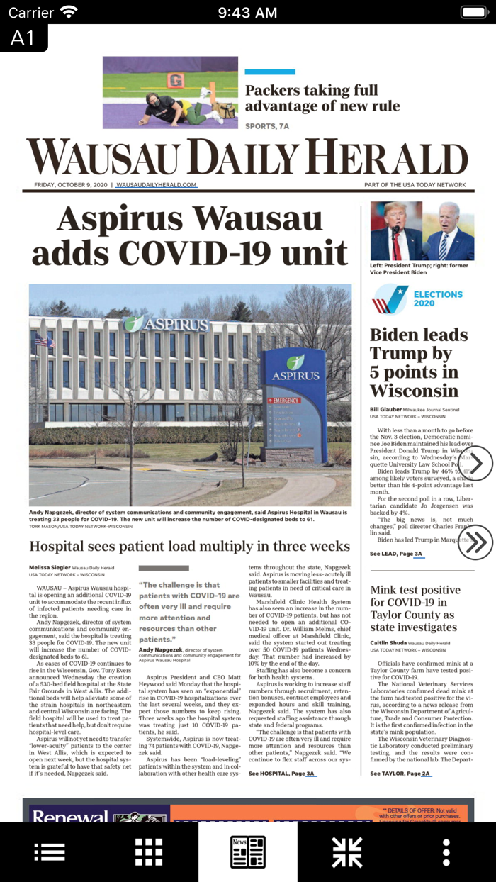 Wausau Daily Herald eEdition
