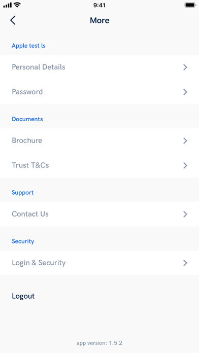 ATOM Trust App Screenshot