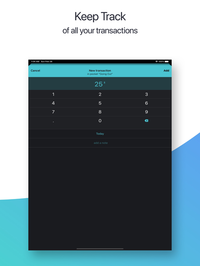 Deep Pockets Budget Manager