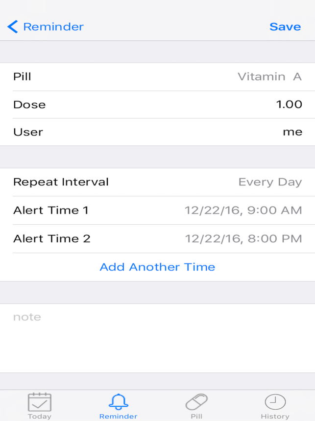 【iOS APP】Daily Med Pill Reminder Alarm 每日服藥提醒及記錄 Dr.愛瘋 APP Navi