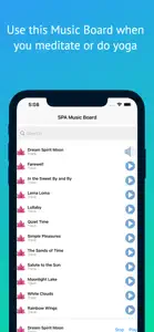 Spa Music Board for Yoga screenshot #2 for iPhone