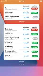 widgets for ynab iphone screenshot 3