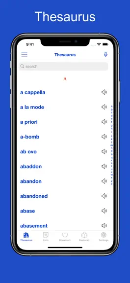 Game screenshot Moby Thesaurus - extended mod apk