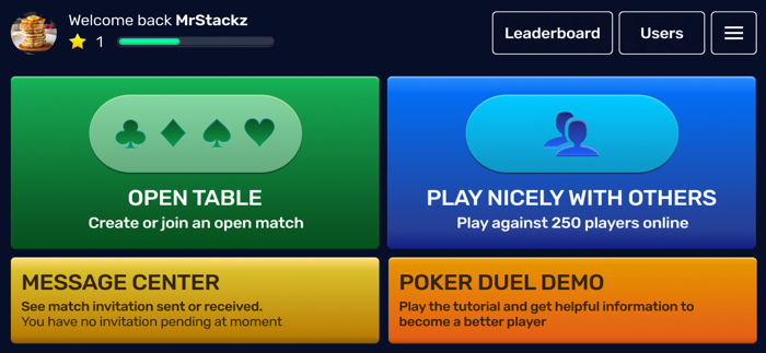 Poker Duel Texas Holdem Poker