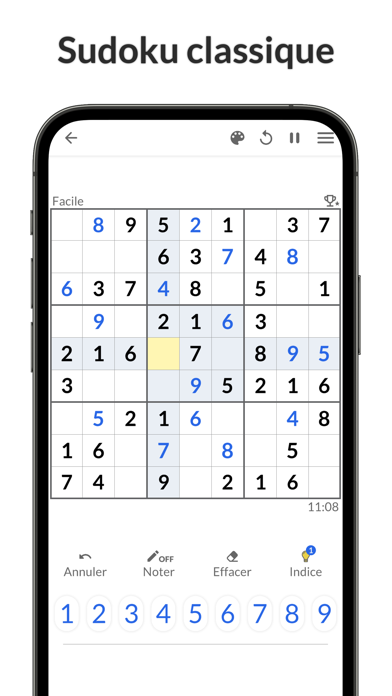 Screenshot #1 pour Sudoku Addict