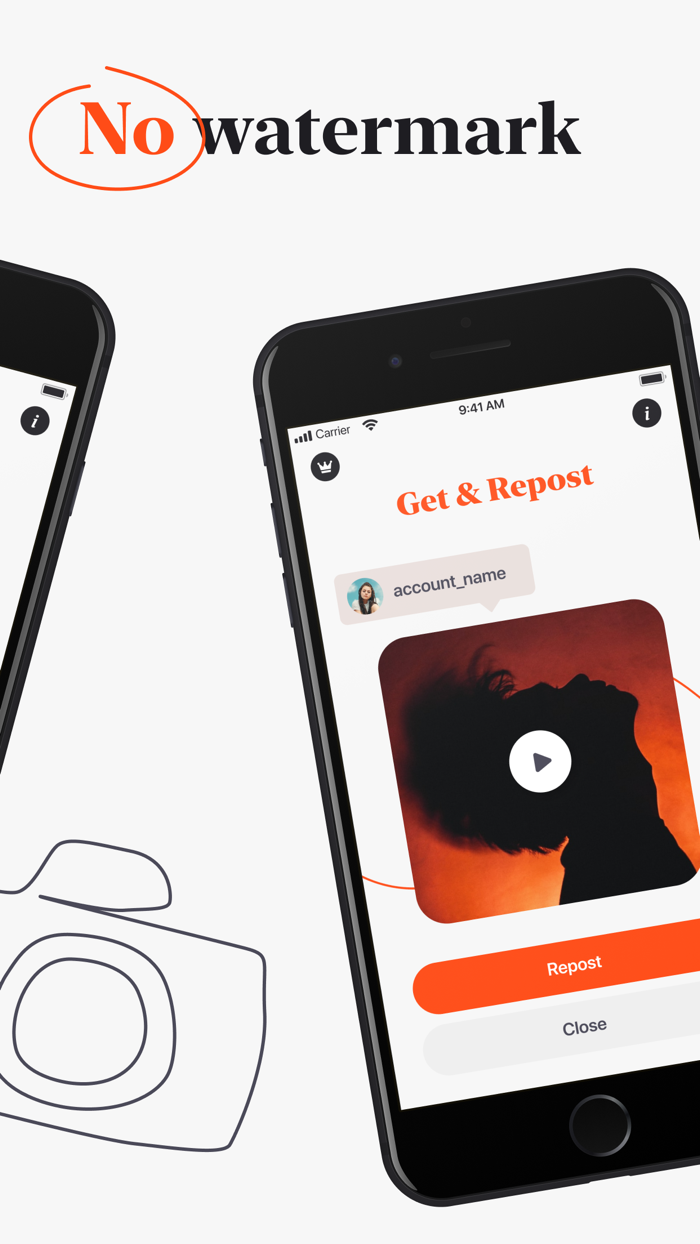 Репост для Инстаграм Историй