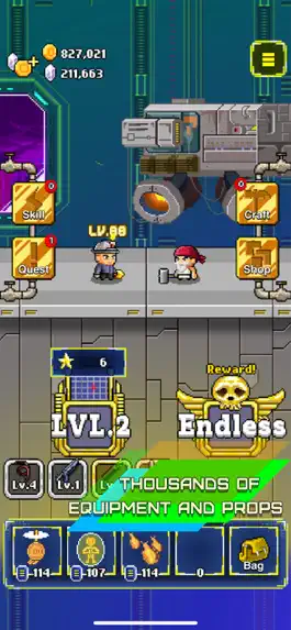 Game screenshot Galaxy Rambler apk