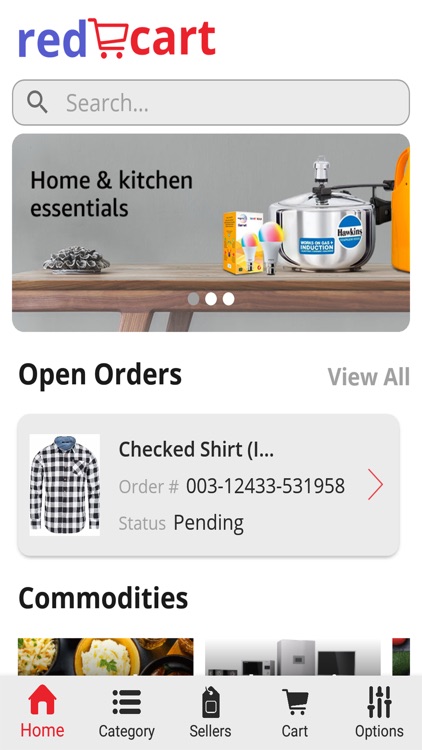 Redcart Online Shopping App