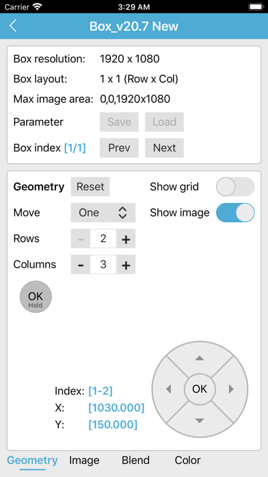 BoxController Screenshot