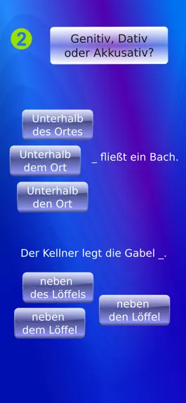 Game screenshot Präpositionen 2 hack
