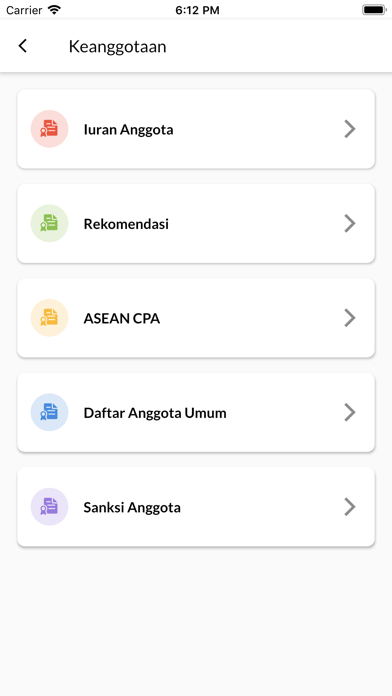 IAPI Mobile Screenshot
